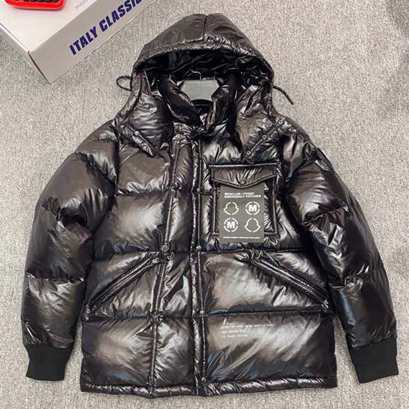 Moncler Anthemyx Short Down Jacket In Black - everydesigner