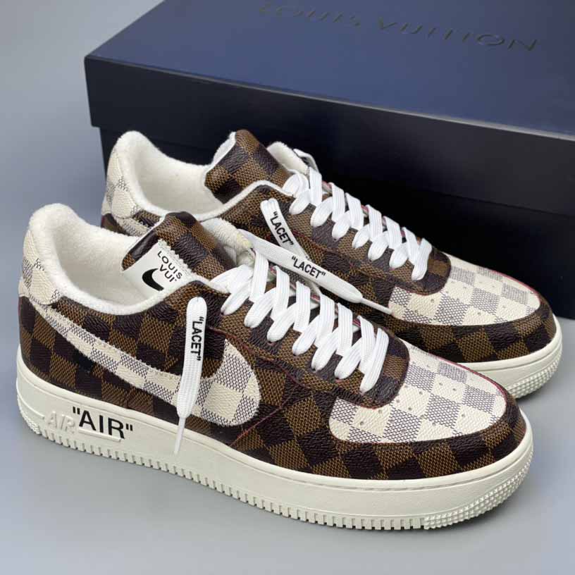 Louis Vuitton X Nike Air Force 1 Sneaker - everydesigner