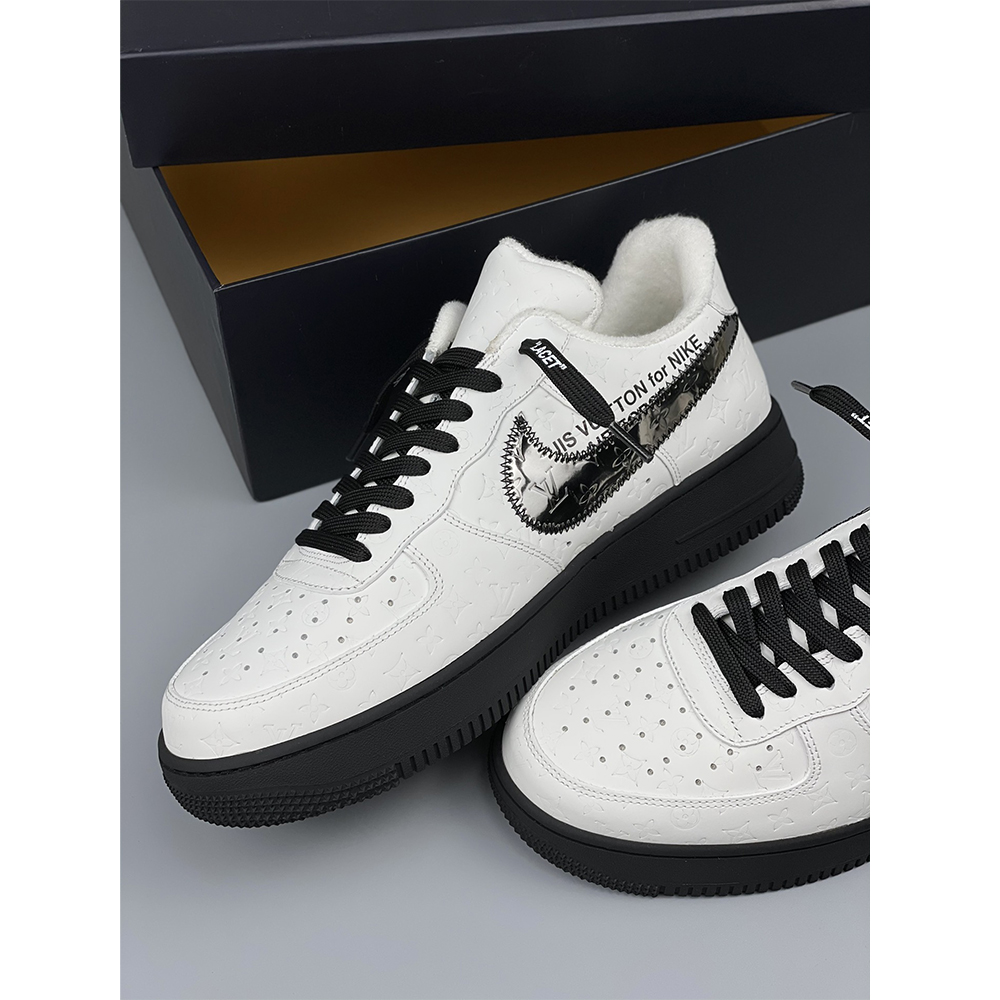 Louis Vuitton X Nike Air Force 1 Sneaker White - everydesigner