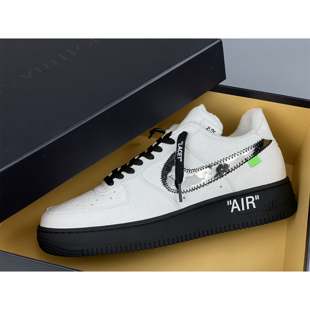 Louis Vuitton X Nike Air Force 1 Sneaker White - everydesigner