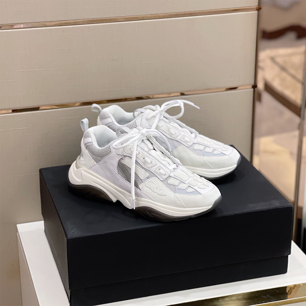 Amiri Bone Runner Sneakers White - everydesigner