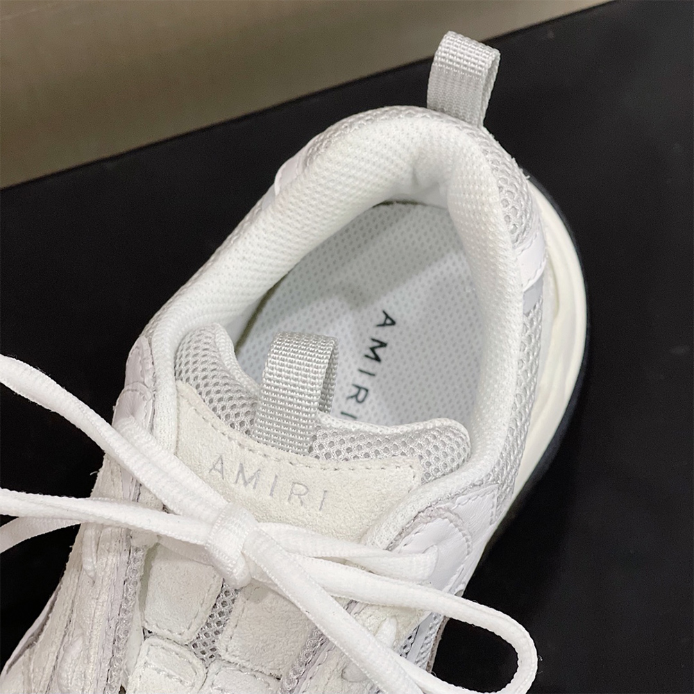 Amiri Bone Runner Sneakers White - everydesigner