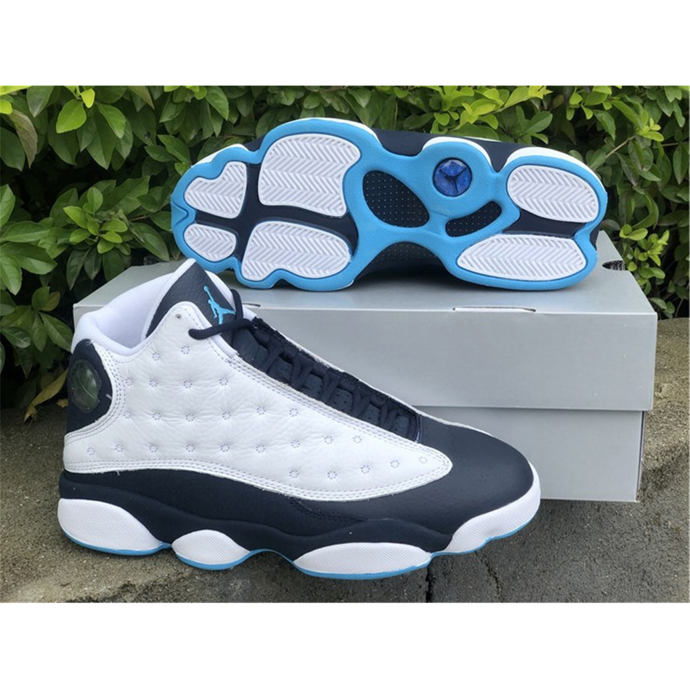 Jordan AJ 13 “Dark Powder Blue” Sneakers - everydesigner