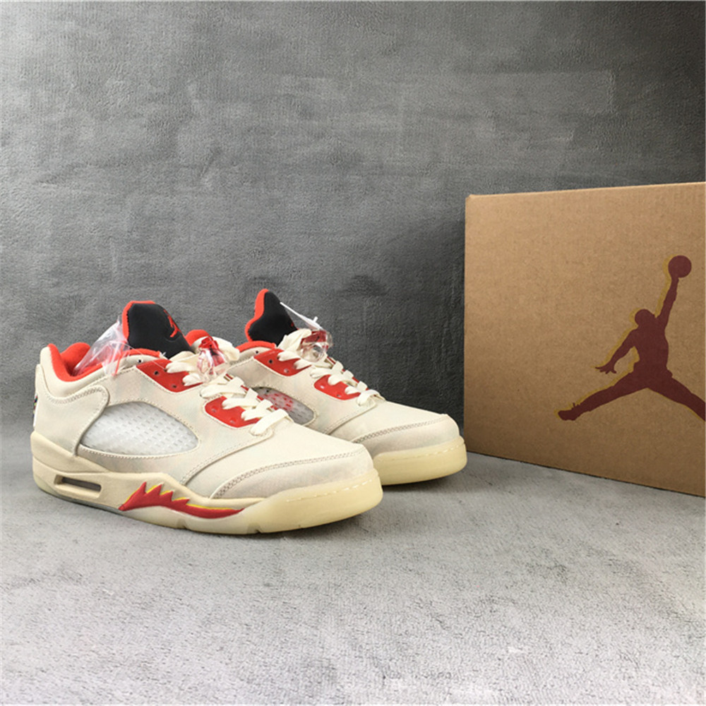 Jordan AJ 5 Low "Chinese New Year" Sneaker  DD2240-100  - everydesigner