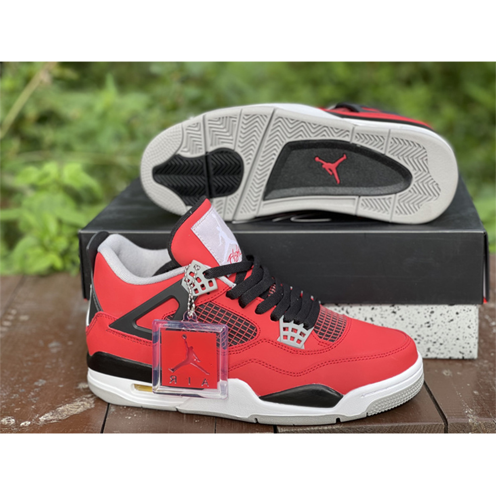 Jordan AJ4 "Red Gum" Sneakers - everydesigner