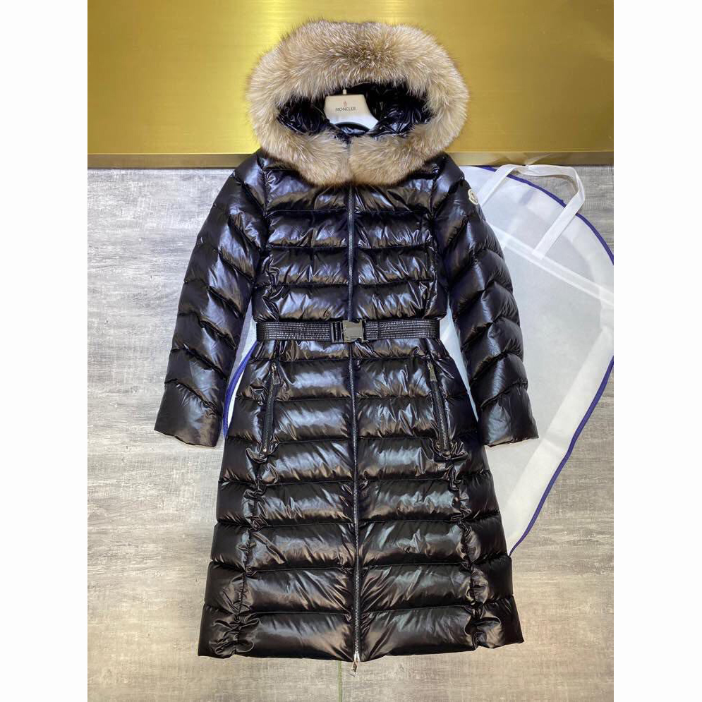 Moncler Black Down Long Jacket - everydesigner