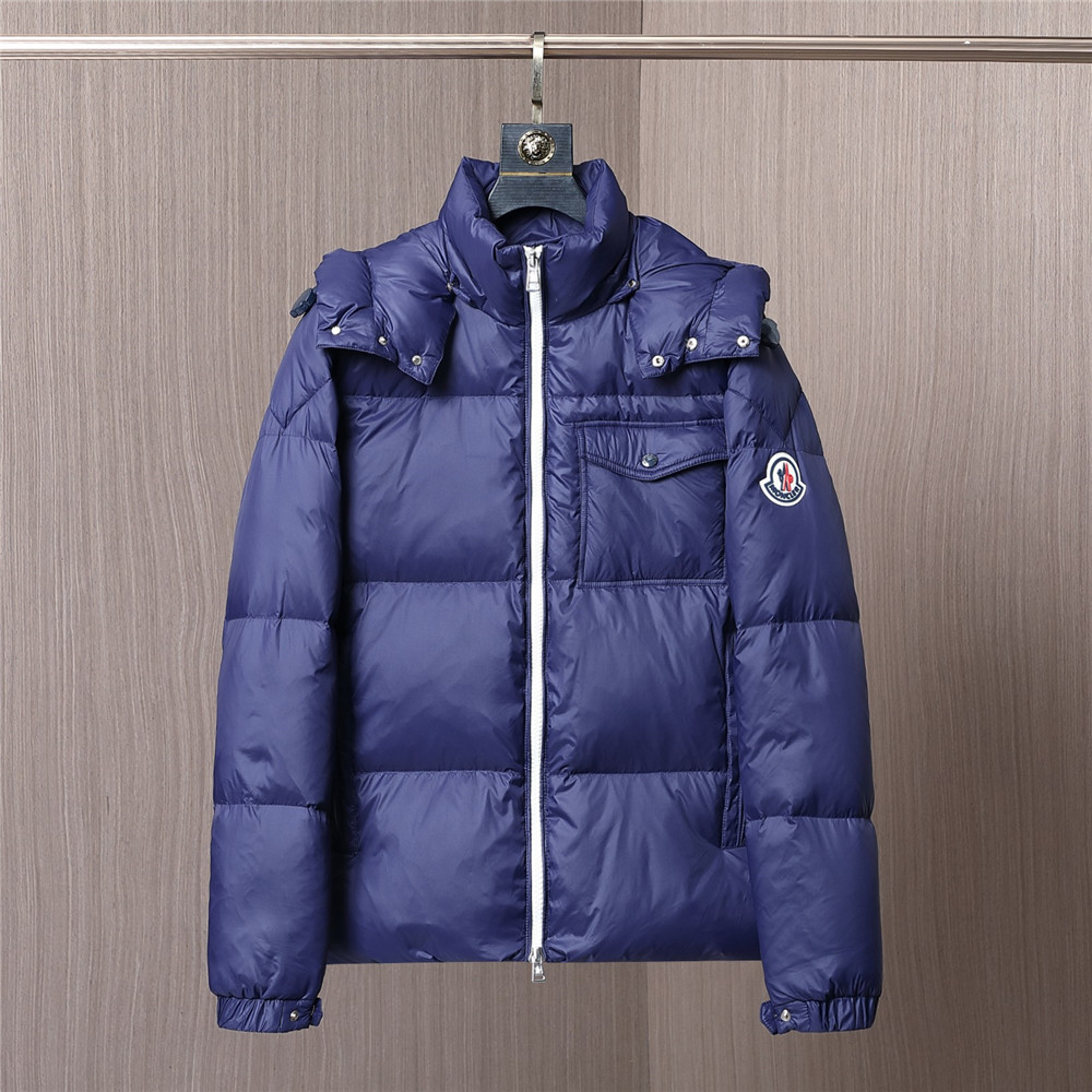 Moncler Montbeliard Short Down Jacket(Blue) - everydesigner