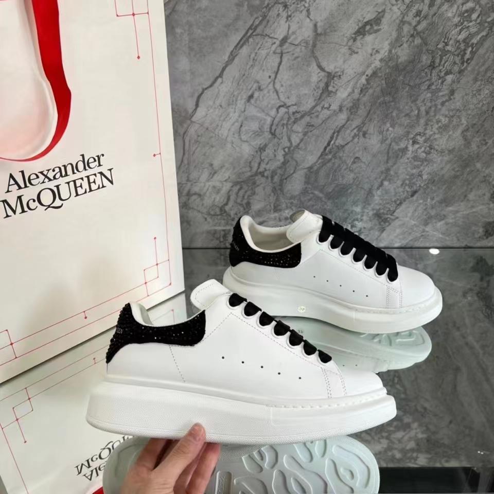 Alexander Mqueen Low-Top Air Platform Leather Sneakers    - everydesigner