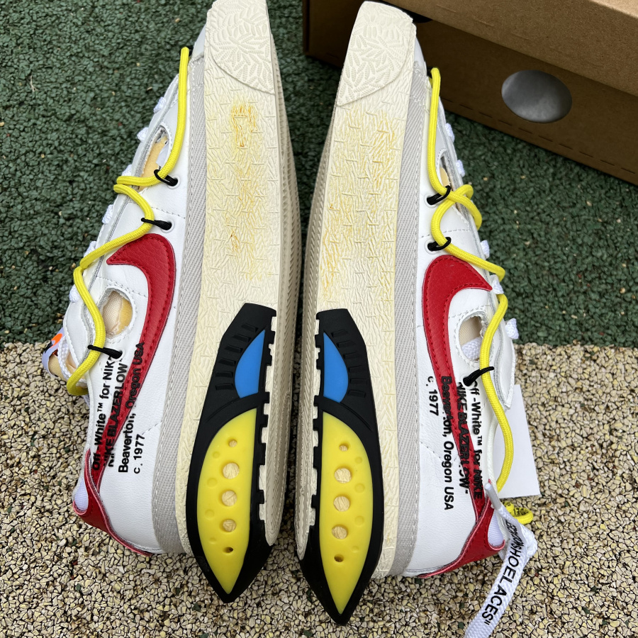 Off-White X Nike Blazer Low DH7863-100 - everydesigner