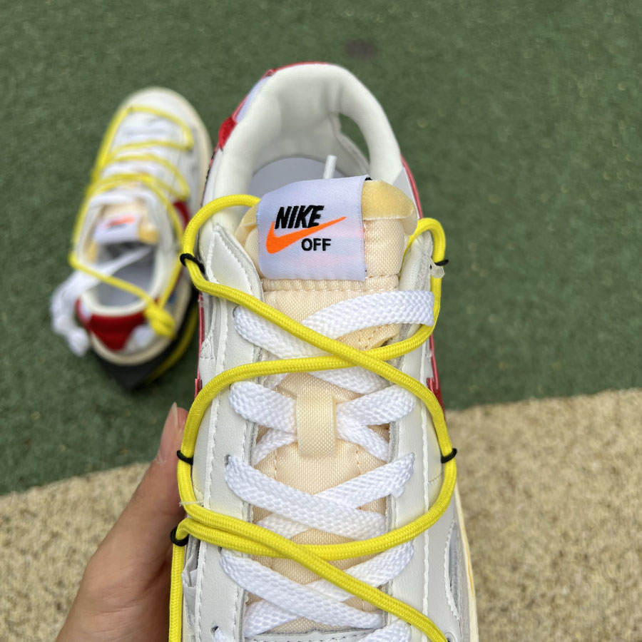 Off-White X Nike Blazer Low DH7863-100 - everydesigner