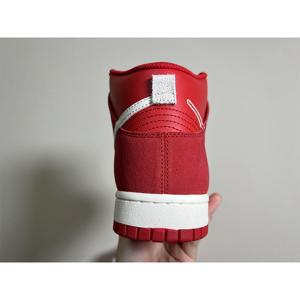 Nike Dunk High First Use Red Sneaker - everydesigner