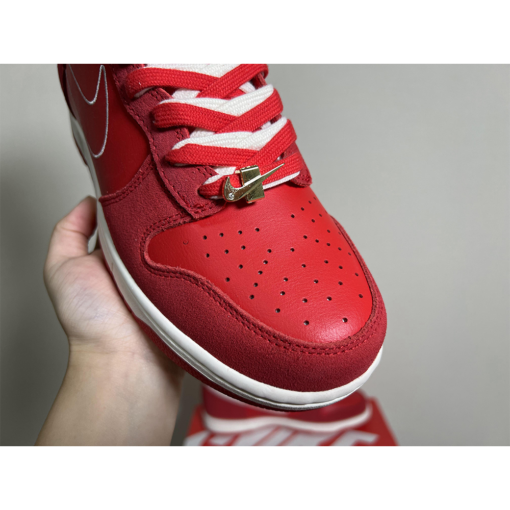 Nike Dunk High First Use Red Sneaker - everydesigner