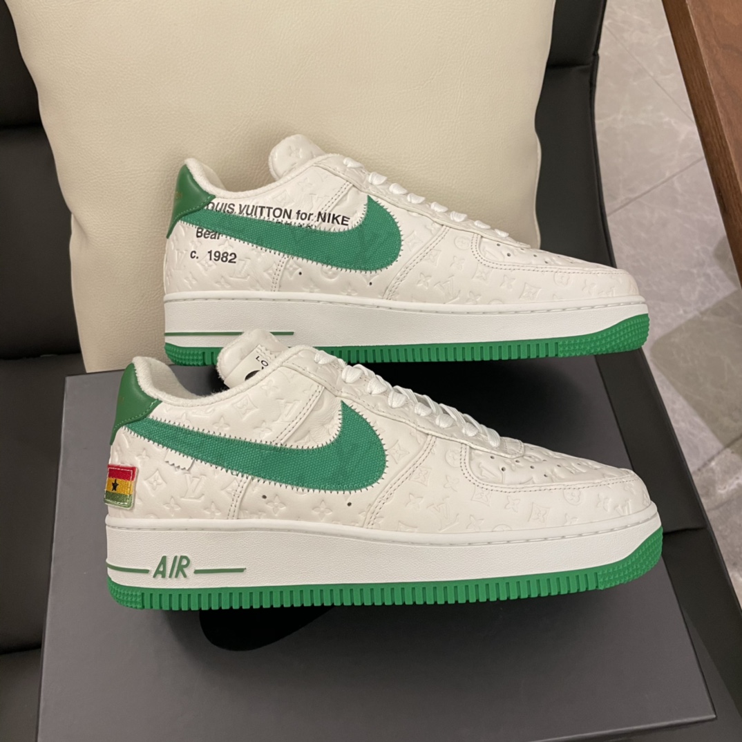 Louis Vuitton X Nike Air Force 1 Sneaker In White - everydesigner