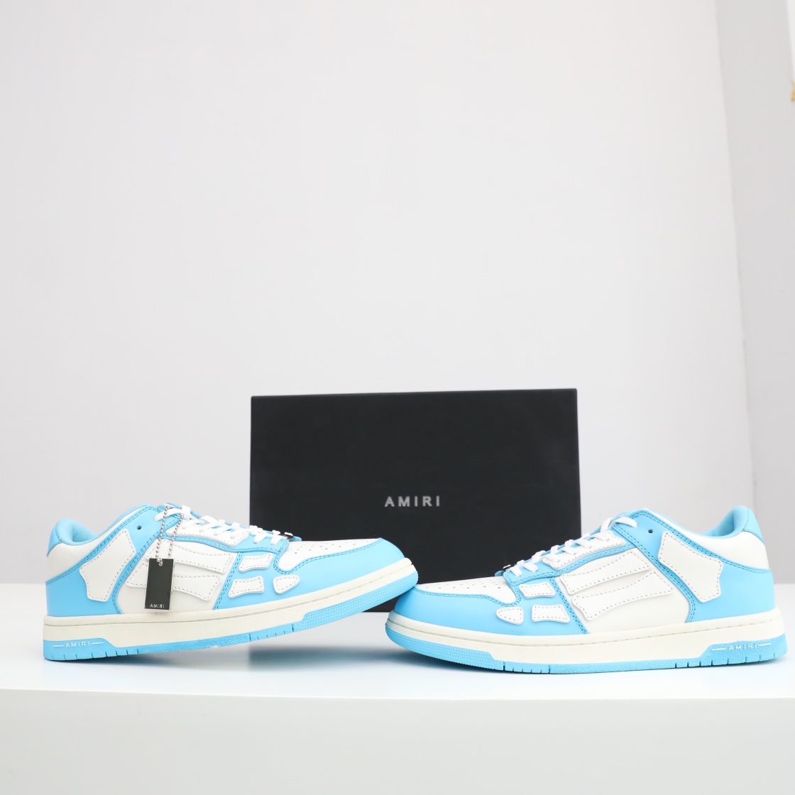 Amiri Skel-Top Low Sneaker Blue/White - everydesigner