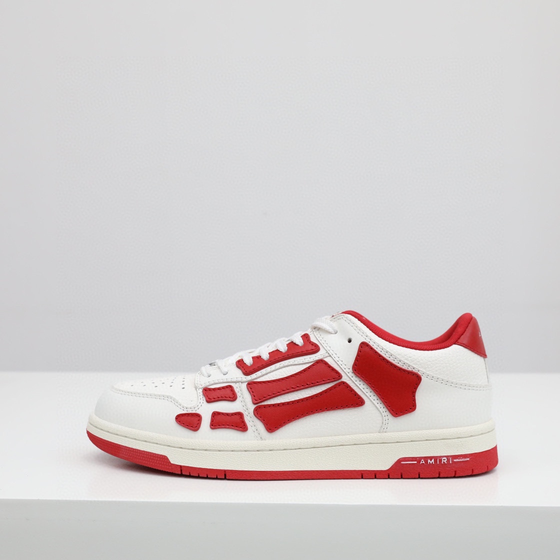 Amiri Skel-Top Low Sneaker Red/White - everydesigner