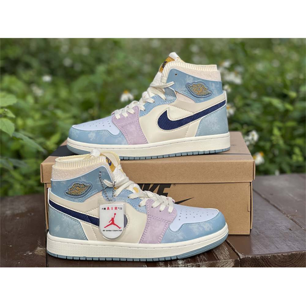 Air Jordan 1 Zoom CMFT “Celestine Blue” Sneaker - everydesigner