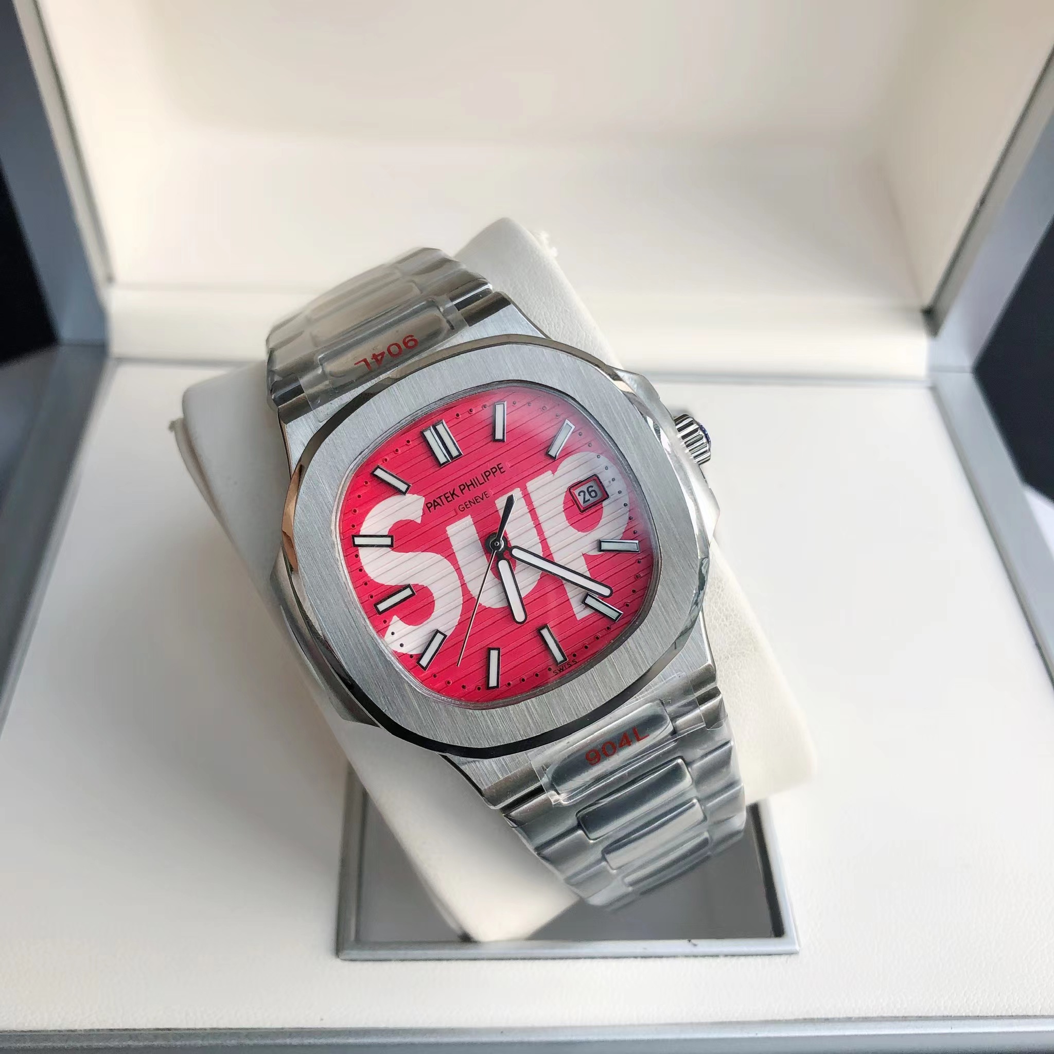 Patek Philipps Sa X Supreme Watch - everydesigner