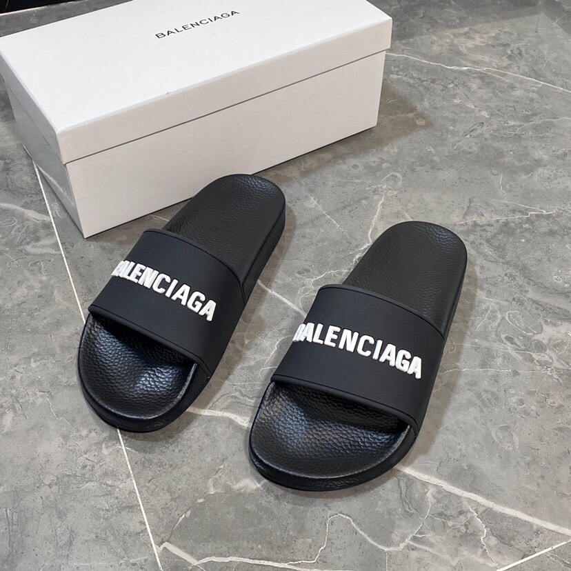 Balenciaga Bb Slide Sandal - everydesigner