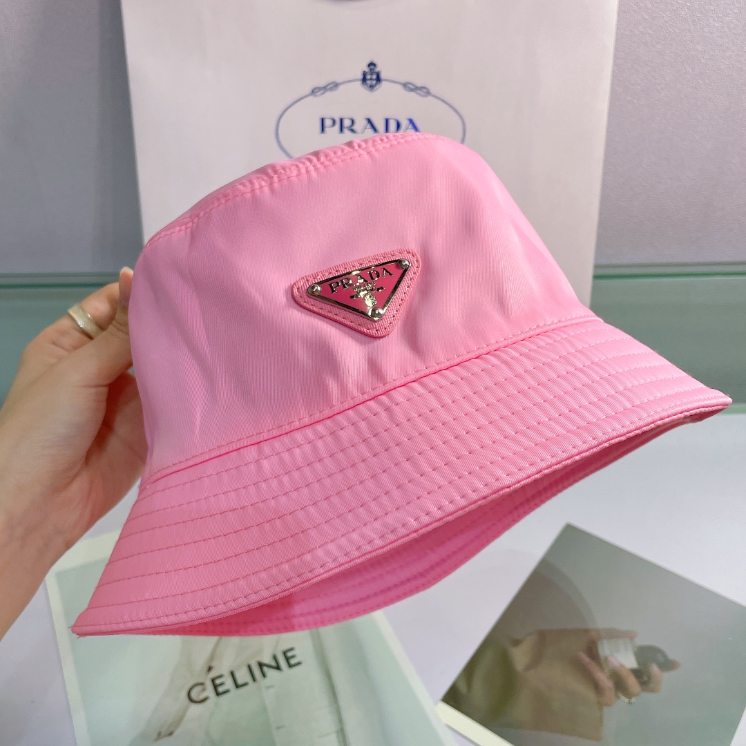 Prada Canvas Bucket Hat - everydesigner