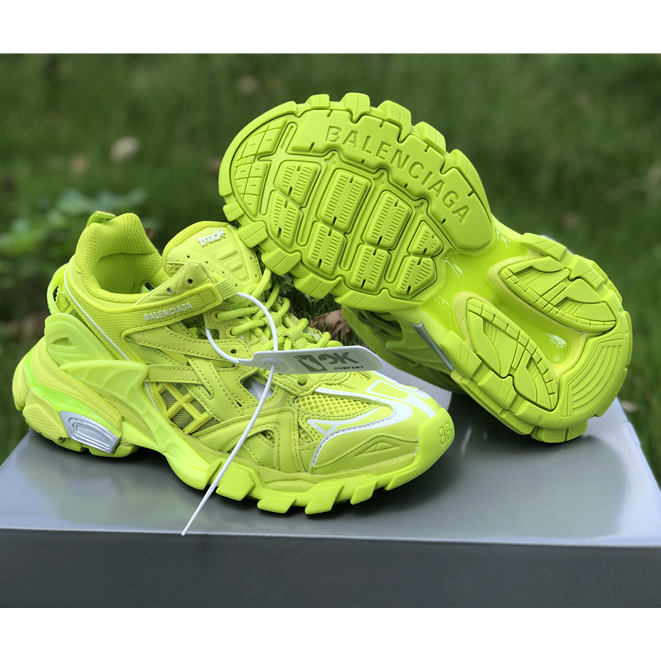 Balenciaga Track.2 Neon  Sneaker - everydesigner