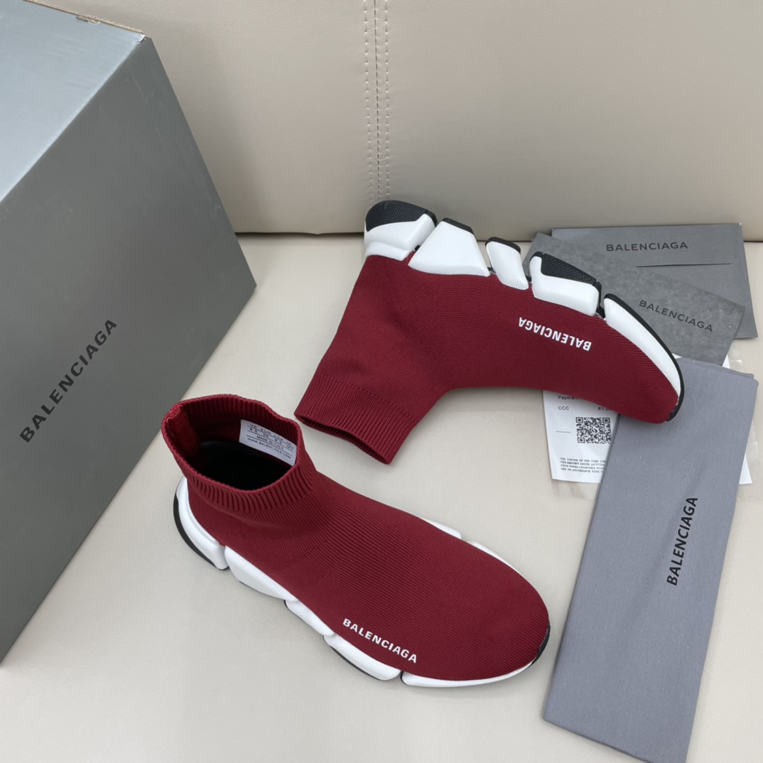 Balenciaga  Speed 2.0 Recycled Knit Sneaker  - everydesigner