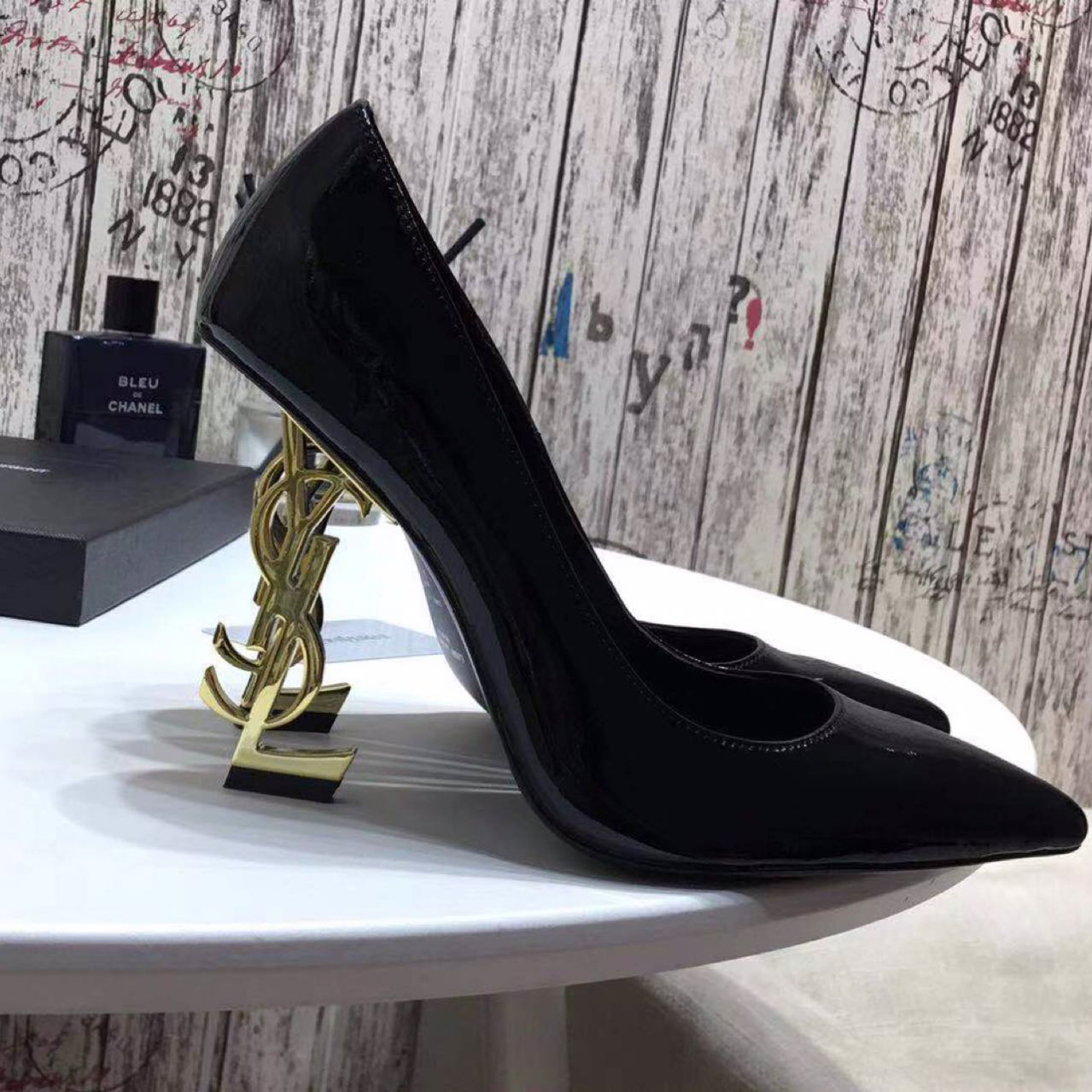 Saint Laurent Black Heels - everydesigner