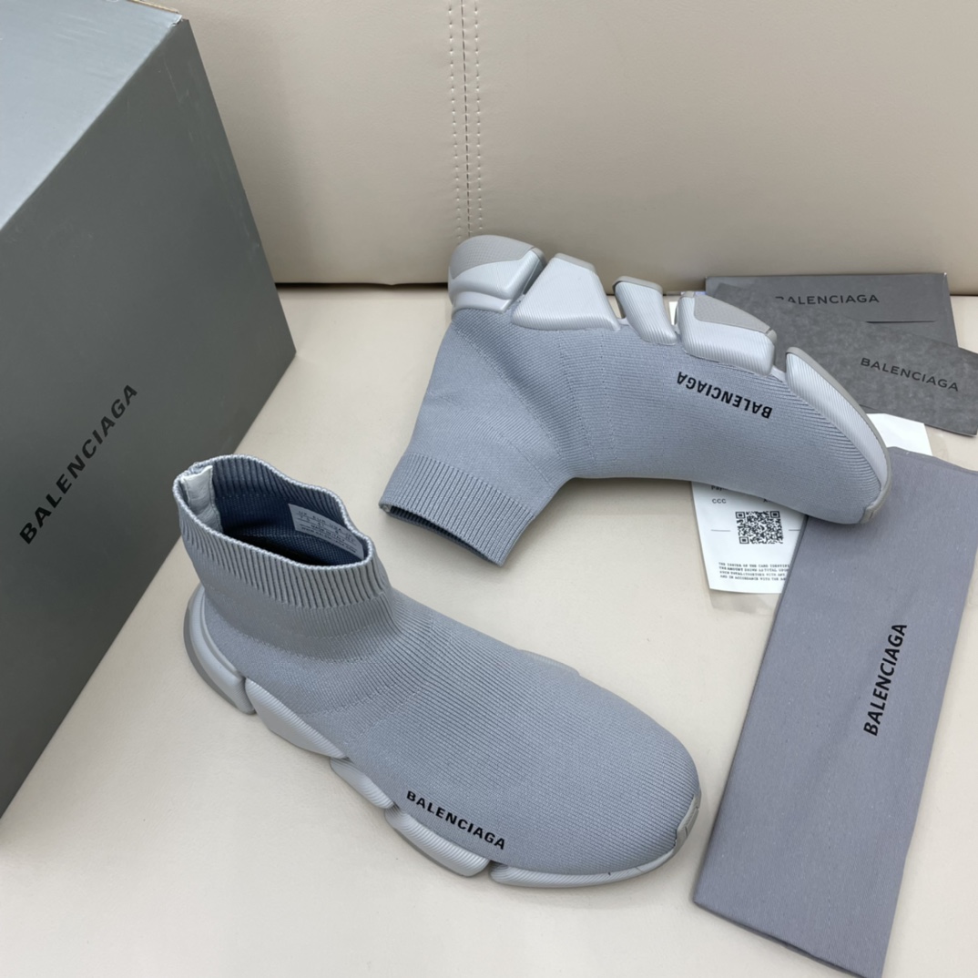 Balenciaga  Speed 2.0 Recycled Knit Sneaker  - everydesigner