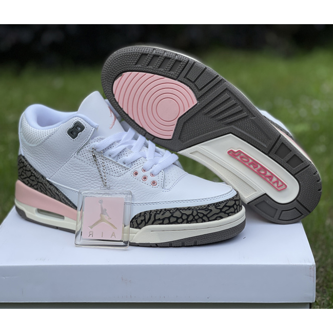 Air Jordan 3 Wmns 'Atmosphere' Sneakers   CK9246-102 - everydesigner