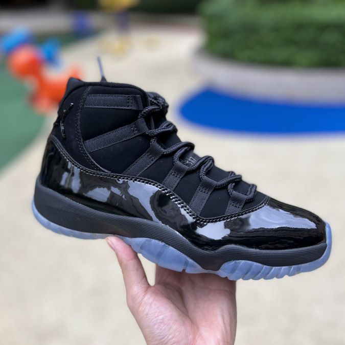 Air Jordan 11 Blackout AJ11 Sneaker - everydesigner