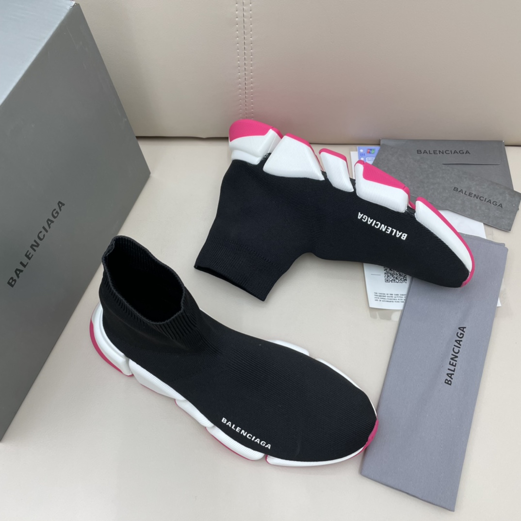 Balenciaga  Speed 2.0 Recycled Knit Sneaker  - everydesigner