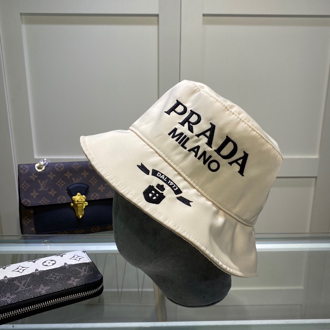 Prada Canvas Bucket Hat - everydesigner