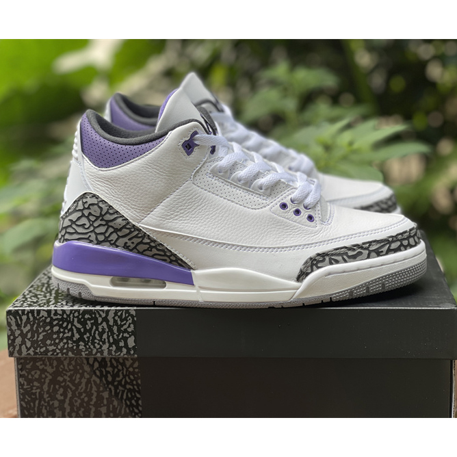 Air Jordan 3 Retro Dark Iris 2022 Sneaker   CT8532-105 - everydesigner