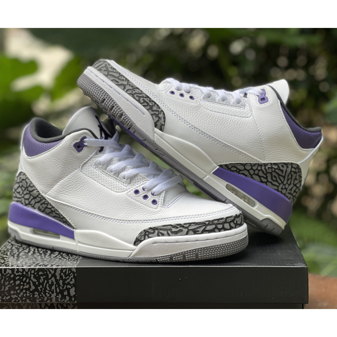 Air Jordan 3 Retro Dark Iris 2022 Sneaker   CT8532-105 - everydesigner