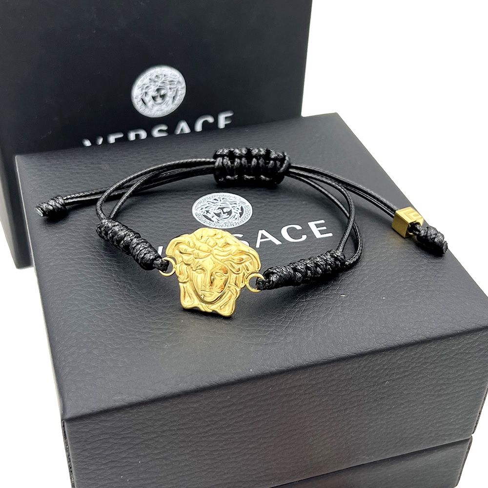 Versace Medusa Woven Bracelet - everydesigner