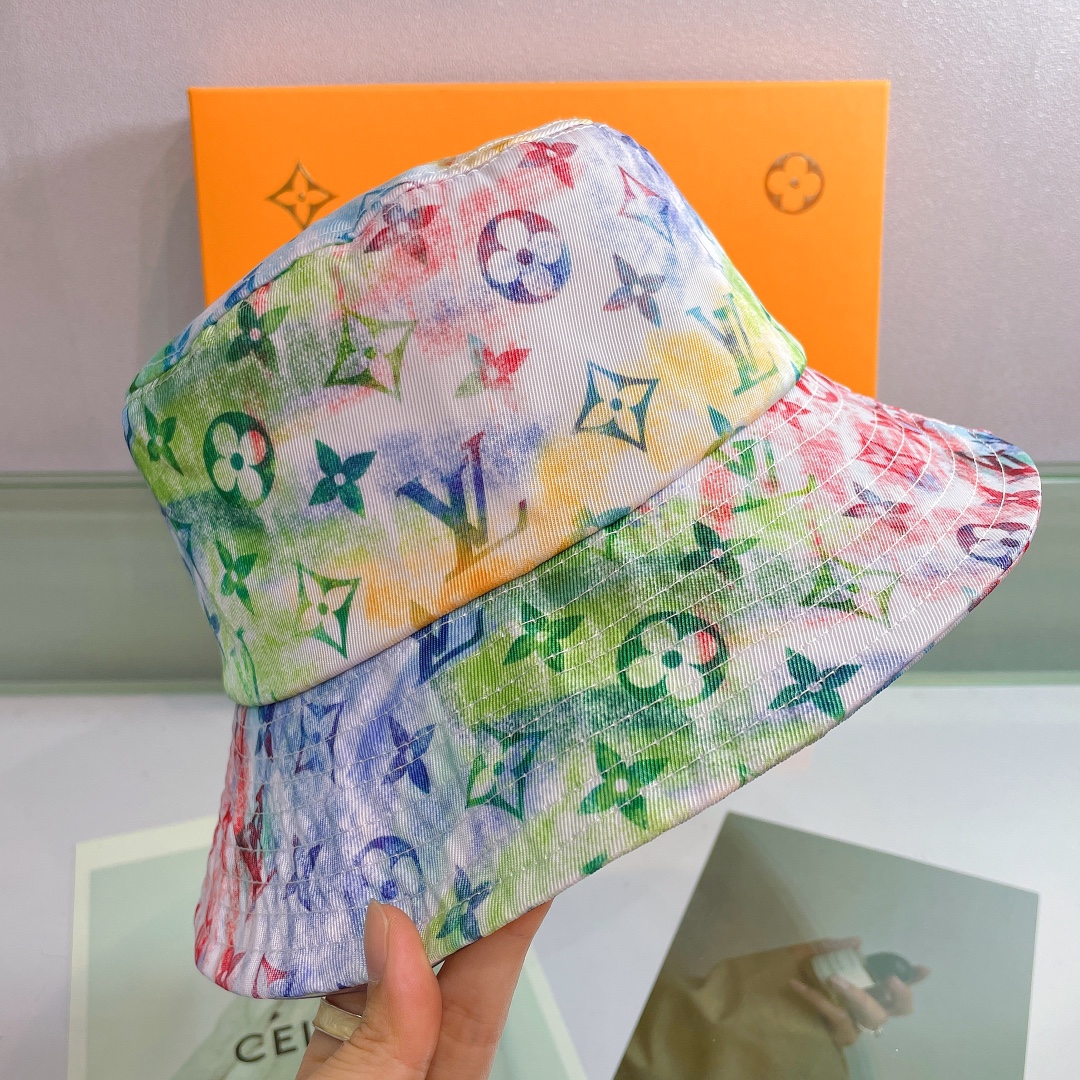 Louis Vuitton LV Monogram Bucket Hat - everydesigner