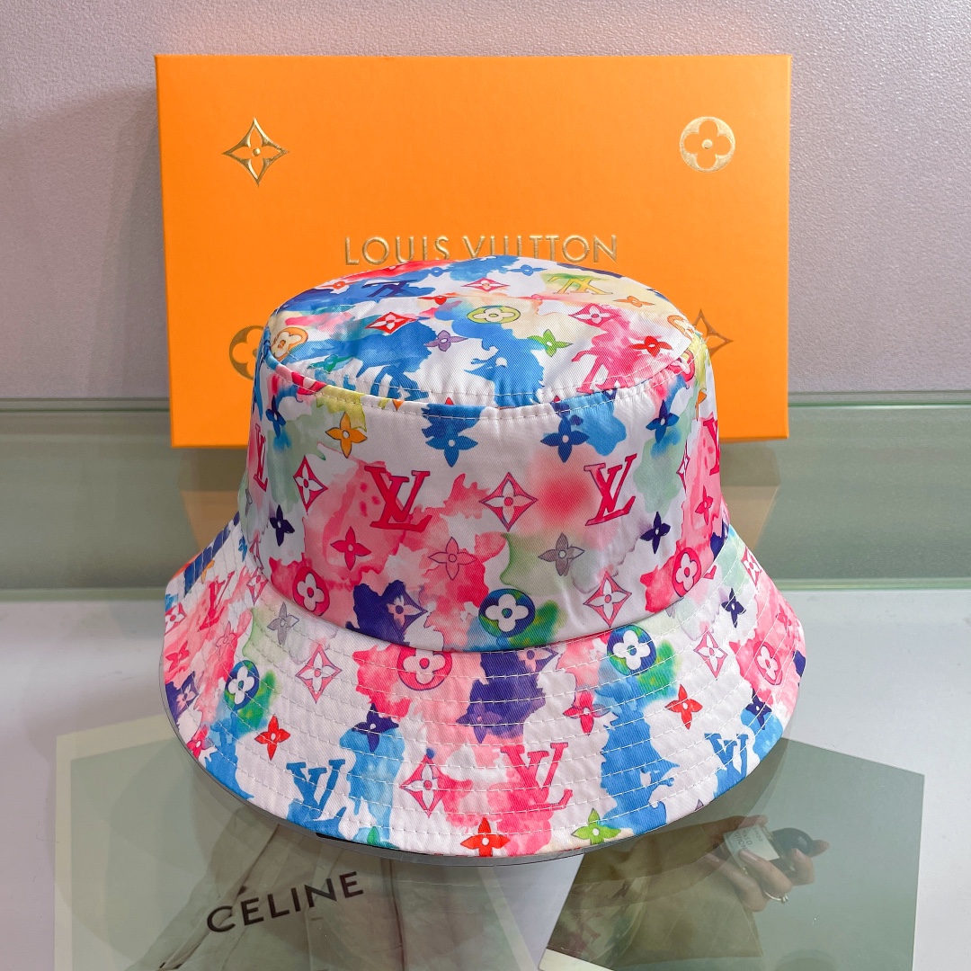 Louis Vuitton LV Monogram Bucket Hat - everydesigner