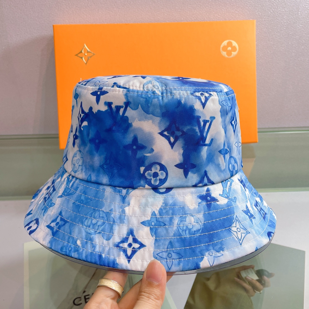 Louis Vuitton LV Monogram Bucket Hat - everydesigner