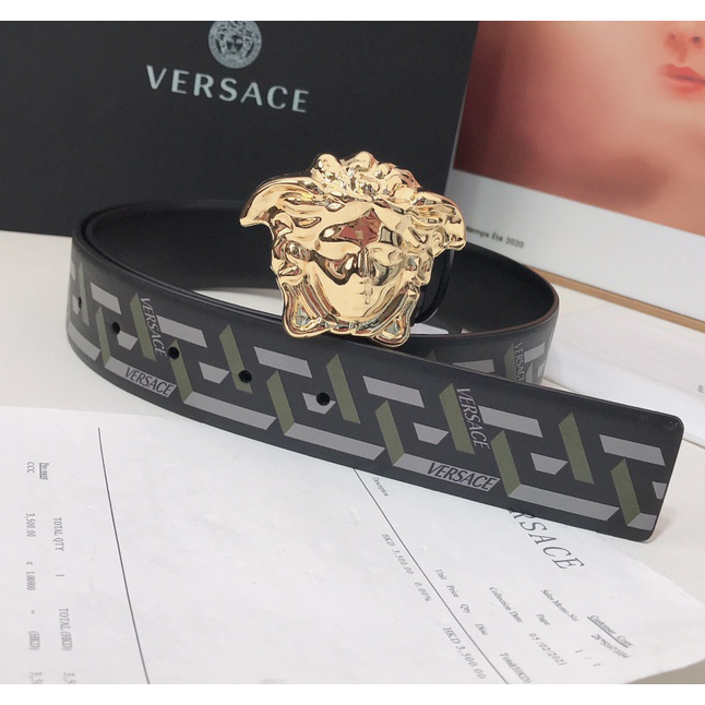 Versace La Greca Print 40 MM Belt  - everydesigner