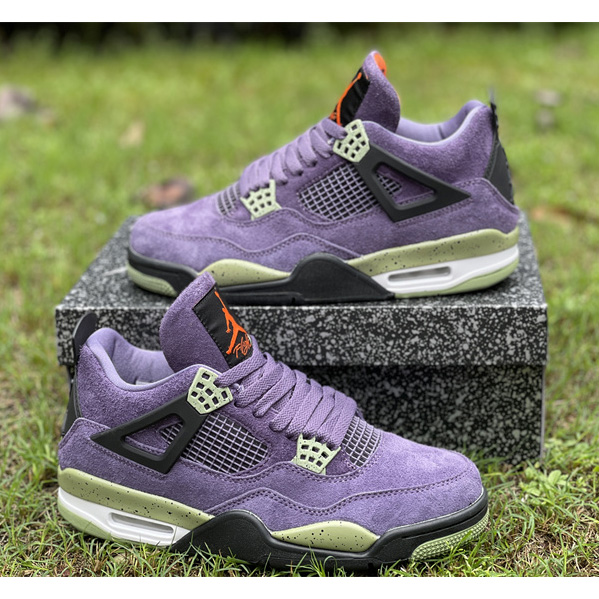 Air Jordan 4 WMNS “Canyon Purple” Sneakers  AQ9129-500 - everydesigner