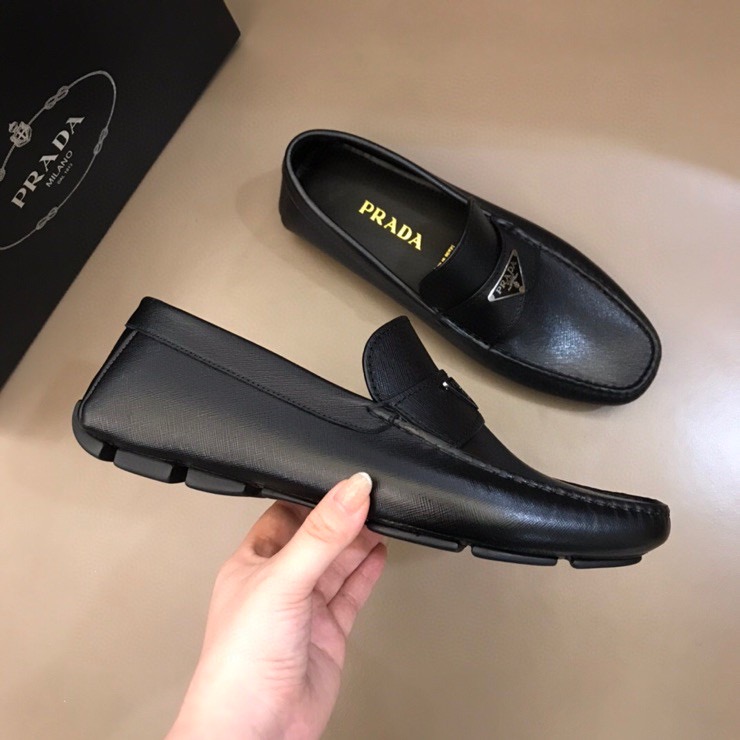 Prada Logo Loafers(Upon UK Size) - everydesigner