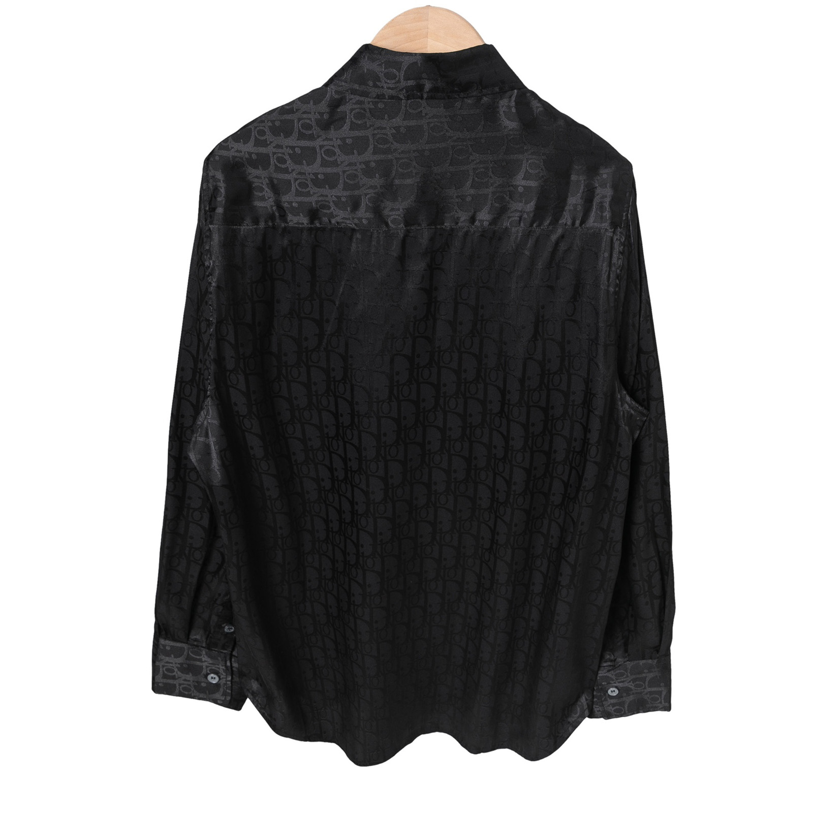 Dior  Oblique Kasuri Long Sleeve Shirt - everydesigner