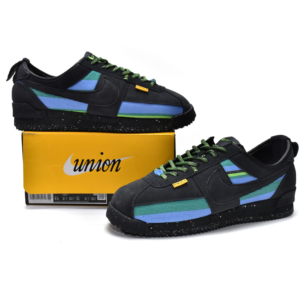 Union LA x Nike Cortez Off-Noir Sneaker   DR1413-001 - everydesigner