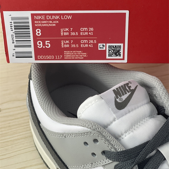 NikeDunk Low “Light Smoke Grey” SB  Sneaker    DD1503-117 - everydesigner