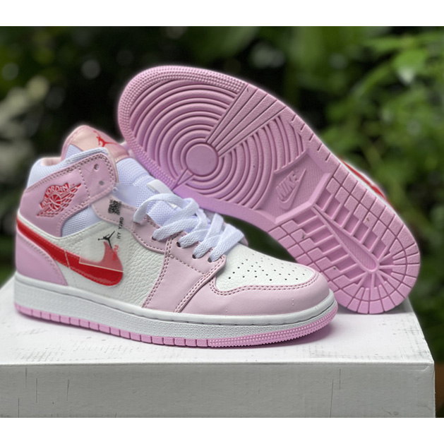 Nike Wmns Air Jordan 1 Mid"Valentine’s Day" Sneaker DR0174-500 - everydesigner