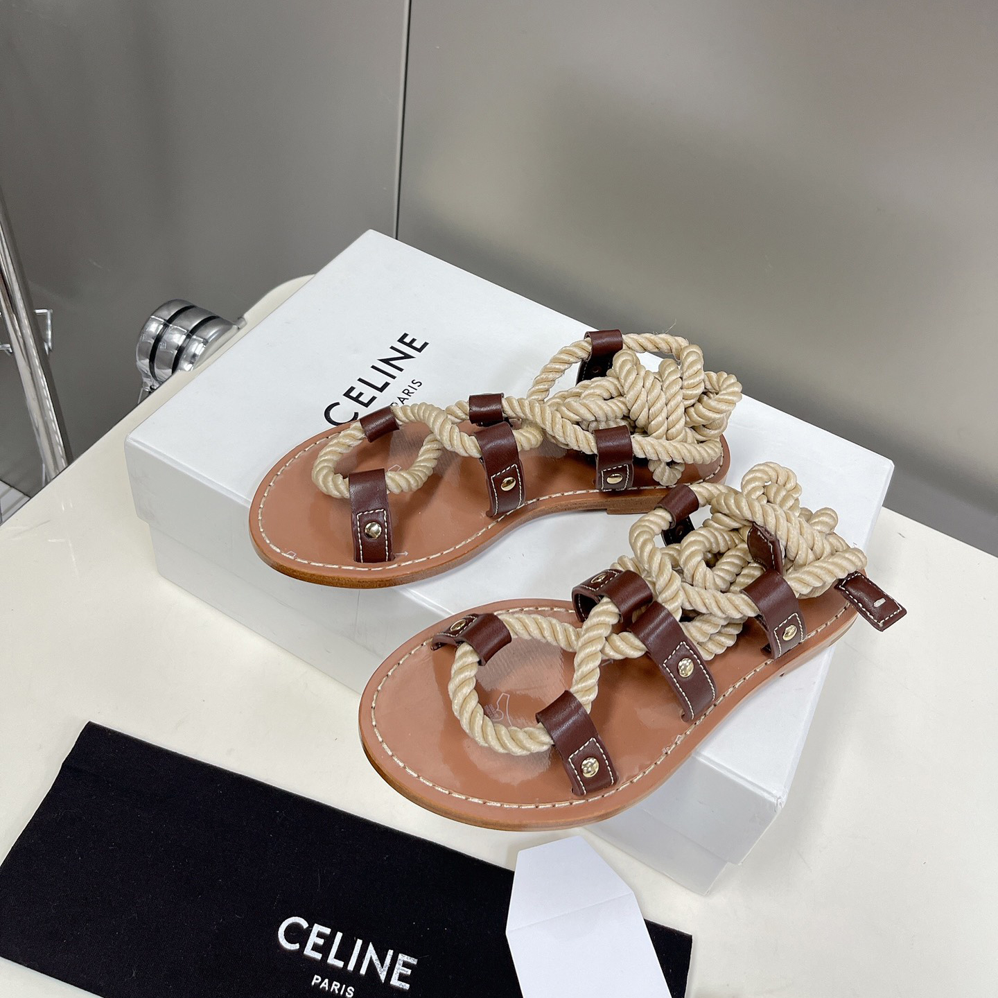 Celine Taillat Triomphe Sandal  - everydesigner