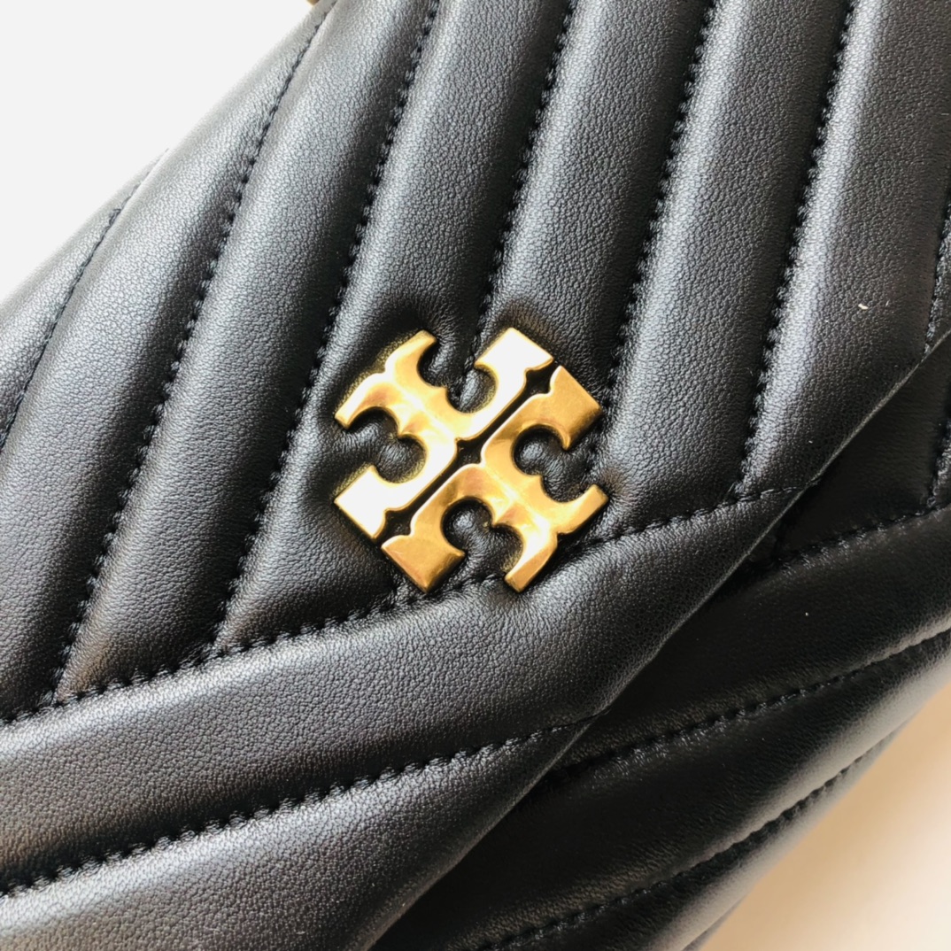 ToryBurch Kira Chevron Convertible Shoulder Bag(22.5-15-8cm)  TB316S90452 - everydesigner