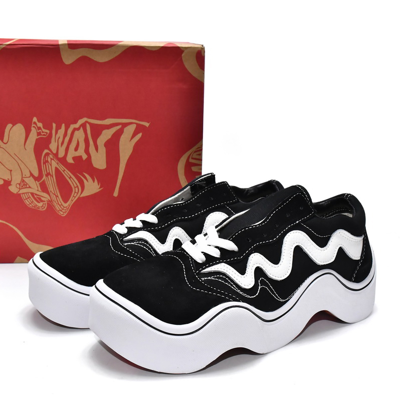 Tyga x Mschf Wavy Baby Black Sneaker   MSCHF-006 - everydesigner