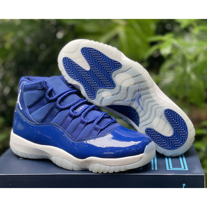 Air Jordan 11 Retro Low ''Legend Blue'' Sneaker   AT7802 115 - everydesigner