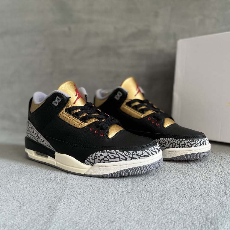 Jordan 3 Retro Black Gold  Sneakers  CK9246-067 - everydesigner