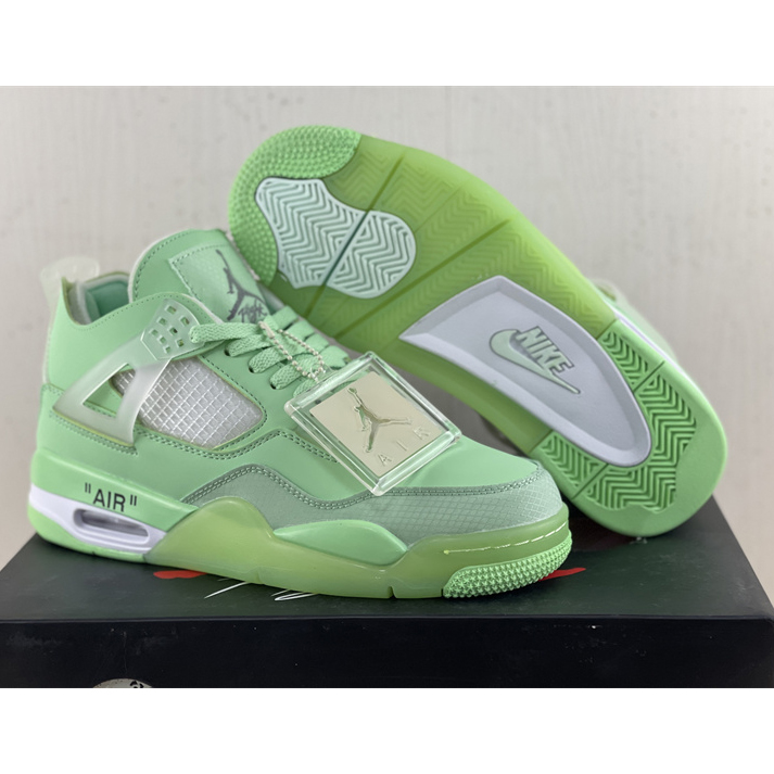 Off White x Air Jordan 4 Sneakers  - everydesigner